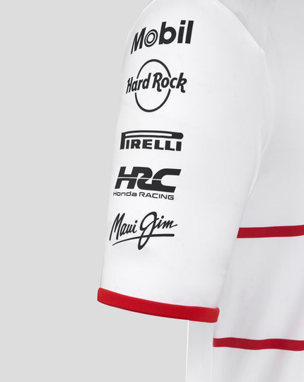 Oracle Red Bull Racing Unisex Japan Special Replica Track Polo - White