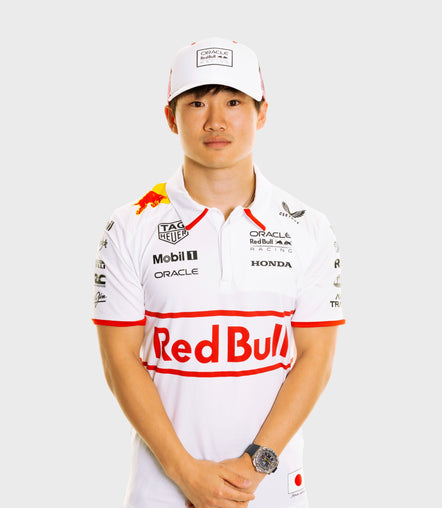 Oracle Red Bull Racing Unisex Japan Special Replica Track Polo - White
