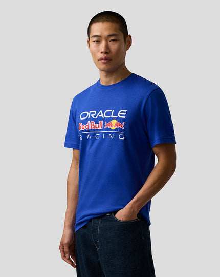 Oracle Red Bull Racing Unisex Logo Regular Fit T-Shirt - Bluing