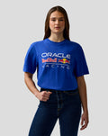 Oracle Red Bull Racing Unisex Logo Regular Fit T-Shirt - Bluing