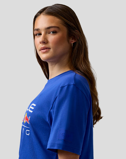 Oracle Red Bull Racing Unisex Logo Regular Fit T-Shirt - Bluing
