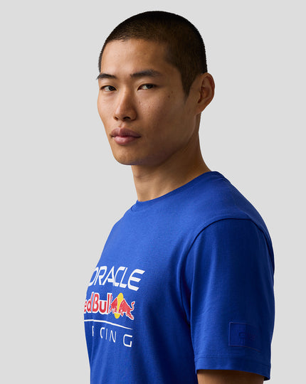 Oracle Red Bull Racing Unisex Logo Regular Fit T-Shirt - Bluing