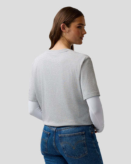 Oracle Red Bull Racing Unisex Logo Regular Fit T-Shirt - Grey Marl