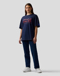 Oracle Red Bull Racing Unisex Relaxed Fit Logo T-Shirt - Night Sky