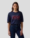 Oracle Red Bull Racing Unisex Relaxed Fit Logo T-Shirt - Night Sky