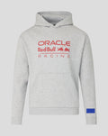 Oracle Red Bull Racing Unisex Relaxed Fit Pullover Hoodie - Grey Marl