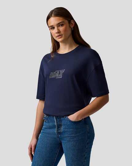 Oracle Red Bull Racing Unisex Max Verstappen Logo T-Shirt - Night Sky