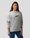 Oracle Red Bull Racing Unisex Max Verstappen Logo Sweatshirt - Grey Marl