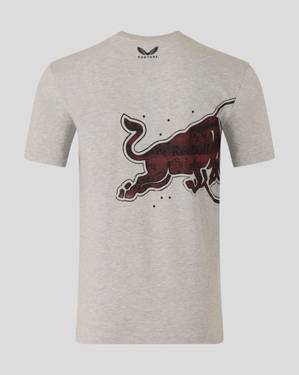 Oracle Red Bull Racing Unisex Graphic Bull T-Shirt - Grey Marl