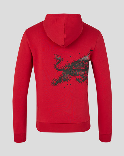 Oracle Red Bull Racing Unisex Graphic Bull Hoodie - Chilli Pepper