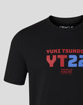 Oracle Red Bull Racing Unisex Yuki Tsunoda 22 Graphic T-Shirt - Caviar