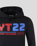 Oracle Red Bull Racing Unisex Yuki Tsunoda 22 Graphic Pullover Hoodie - Caviar