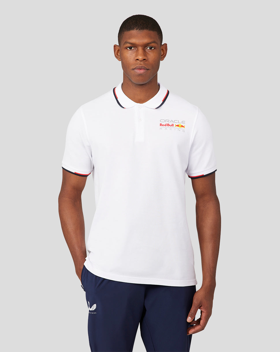 White Red Bull Racing polo shirt