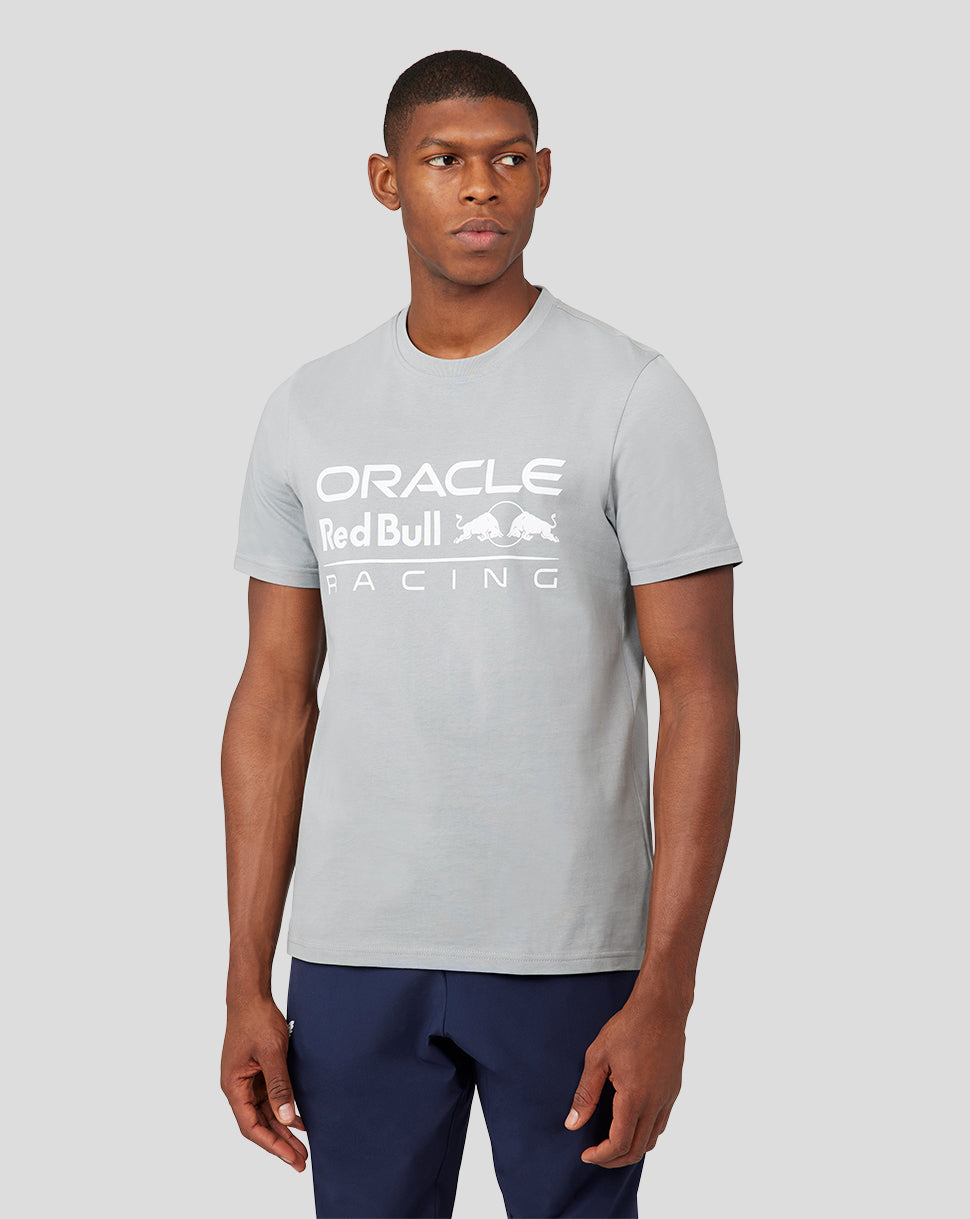 Grey and white Oracle Red Bull Racing t-shirt