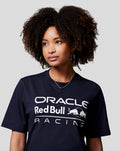 Oracle Red Bull Racing Unisex Large Front Logo T-Shirt  - Night Sky