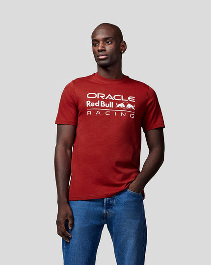 Oracle Red Bull Racing Unisex Large Front Mono Logo Tee - Winery