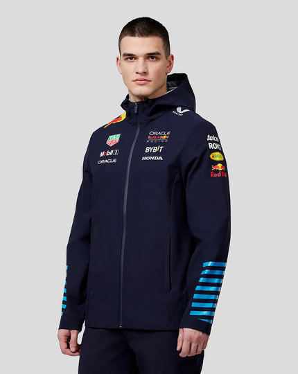 Oracle red Bull Racing Unisex Water Resistant Jacket - Night Sky