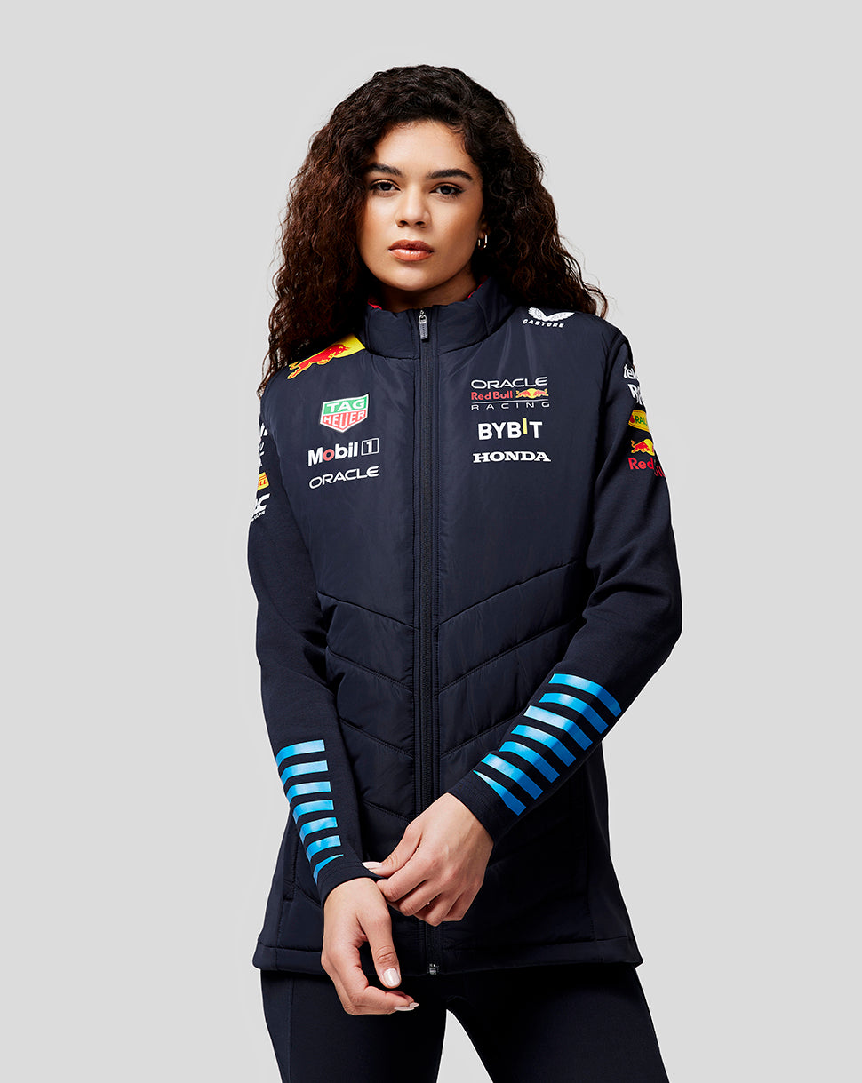 Oracle Red Bull Racing Unisex Official Teamline Hybrid Gilet - Night Sky