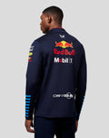 Oracle Red Bull Racing Unisex Official Teamline 1/4 Zip Midlayer - Night Sky