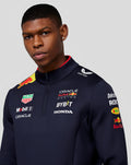 Oracle Red Bull Racing Unisex Official Teamline 1/4 Zip Midlayer - Night Sky