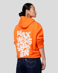 Oracle Red Bull Racing Unisex Max Expression Hoodie - Exotic Orange