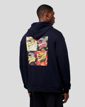 Oracle Red Bull Racing Unisex Max Pop Art Oversized Hoodie - Night Sky