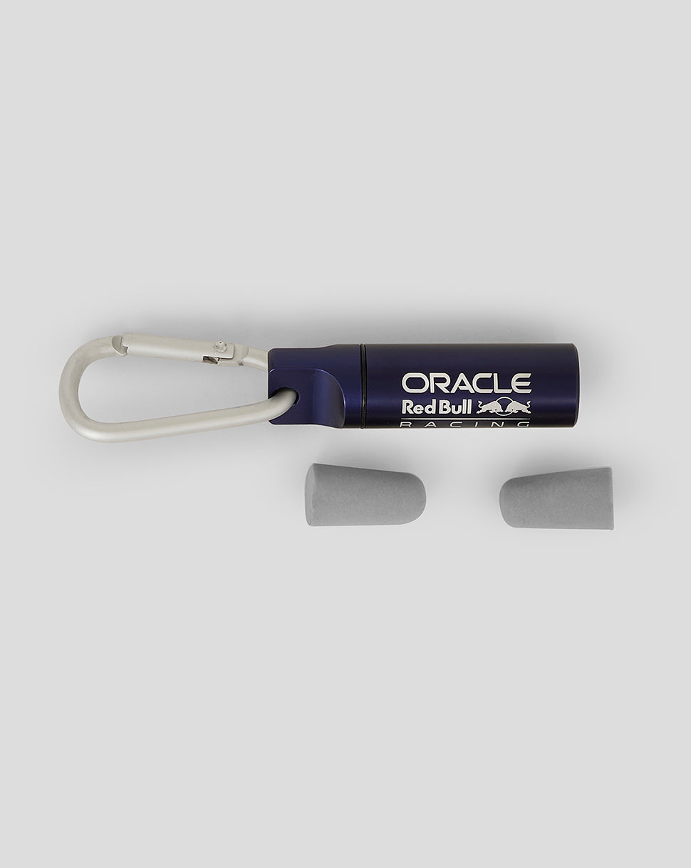 Oracle Red Bull Racing Unisex Ear Plug Canister Keyring & Earplugs - Night Sky